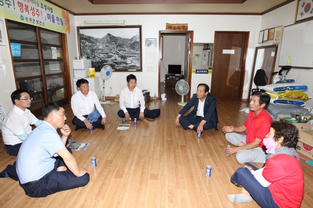 성주군의회 소성리 방문