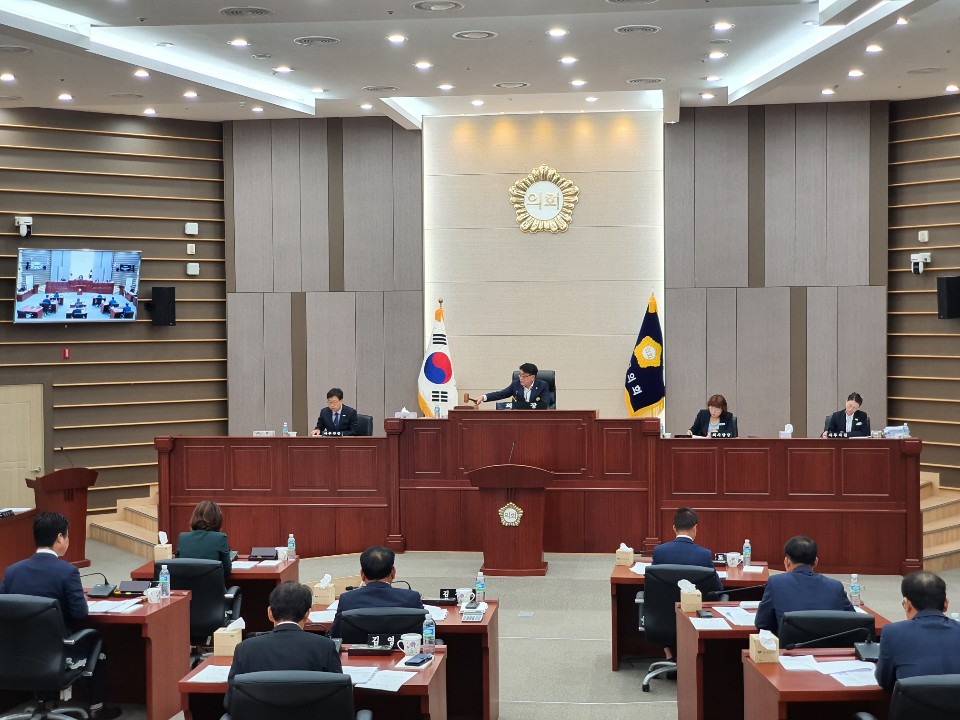 제243회 성주군의회(임시회) 개회