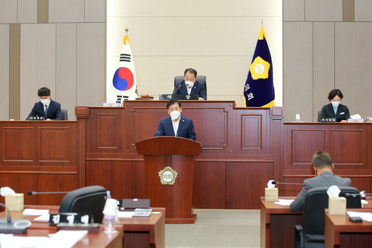 성주군의회, 구교강 의원 5분 자유발언 나서